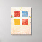 10番目に大きい、10番目の年齢 |ヒルマフクリント | キャンバスプリント (正面)