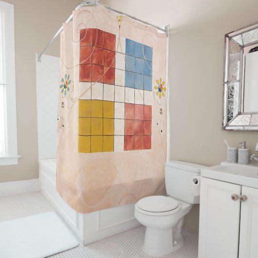 10番目に大きい、10番目の年齢 |ヒルマフクリント | シャワーカーテン (インサイチュ)