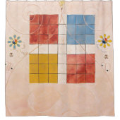 10番目に大きい、10番目の年齢 |ヒルマフクリント | シャワーカーテン (正面)