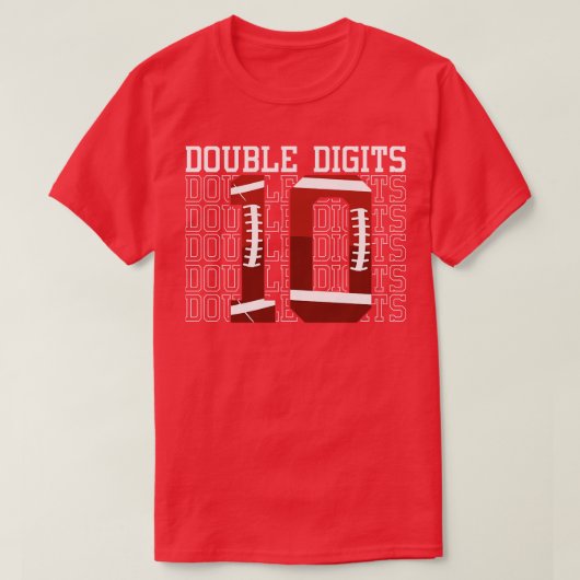 10番目の誕生日おもしろいことわざの2桁 Tシャツ (デザイン正面)