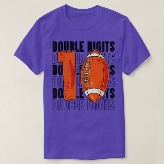 10番目の誕生日おもしろい引用文の2桁 Tシャツ (デザイン正面)