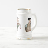 10番目の ビールジョッキ (正面右)