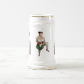 10番目の ビールジョッキ (中央)