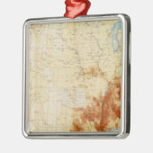 10着色された人口1890年 メタルオーナメント (左)