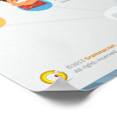 10知識についての熟語 ポスター (角)