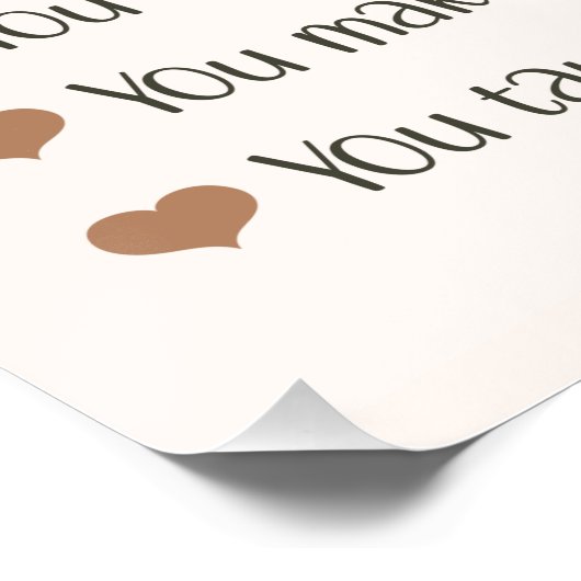 10私があなたを愛する理由ママの日の贈り物 ポスター (コーナー)