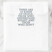 10種類の人が… ラウンドシール (バッグ)