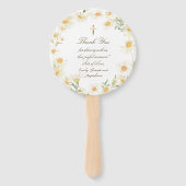 10組のデイジーはバプテスマのフレーム ハンドファン (裏面)