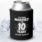 10結婚した年10周年おもしろいカップル 缶クーラー