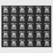 10結婚月1日おもしろい記念 ラッピングペーパー (フラット)