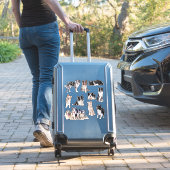 10縁どステッカーのCollieセット シール (スーツケースインサイチュ)