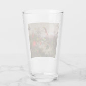 10羽のハチドリが集まる熱帯地方 タンブラーグラス (裏面)