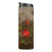 10羽のハチドリが集まる熱帯地方 タンブラー (回転右)