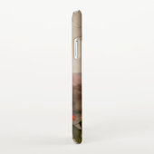 10羽のハチドリが集まる熱帯地方 iPhoneケース (右側)