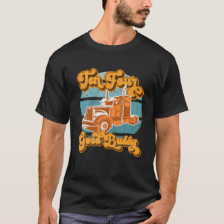 10良いバディレトロCBラジオトラックヴィンテージ Tシャツ
