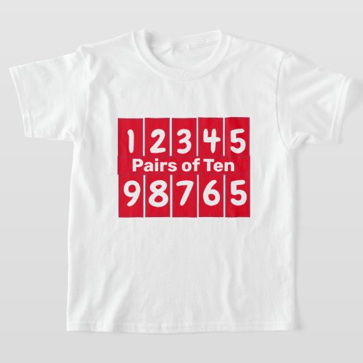 10色Tシャツのペア Tシャツ (レイダウン)