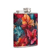 #10花柄 フラスク (右)