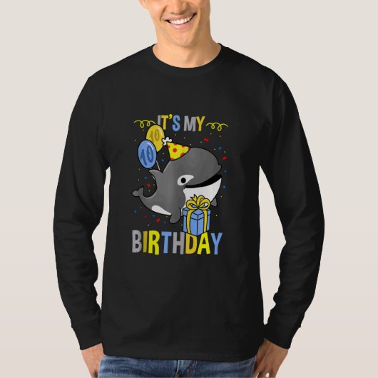 10誕生日のオルカタンクトップ Tシャツ (正面)