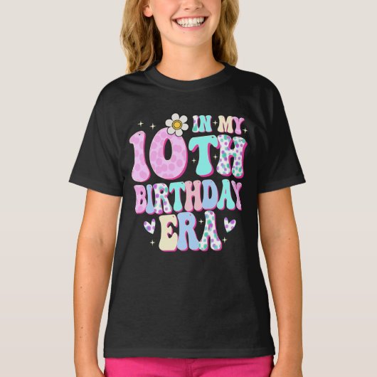 10誕生日エラガール10番誕生日 Tシャツ (正面)