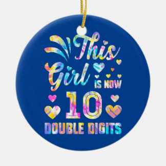 10誕生日ギフトこの女の子は今10倍 セラミックオーナメント