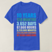 10誕生日ギフトボーイ10年素晴らし Tシャツ (デザイン正面)