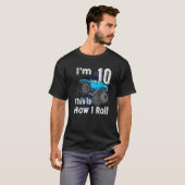 10誕生日ギフト私は10この方法は私のモンス転がである Tシャツ (正面フル)