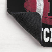 10誕生日サッカー選手10歳ヴィンテージ マウスパッド (コーナー)