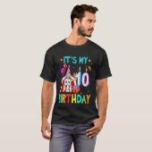 10誕生日サーカス10歳誕生日 Tシャツ (正面フル)