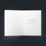 10誕生日ユニコーンが虹の上に座る カード<br><div class="desc">風船と紙吹雪に囲まれた虹の上に座って愛らしいユニコーン。カードの上部には「ハッピーバースデー」という手書き文字があり、ハート形のバルーンには「今日」という手書き文字が付いている。女の子の10歳の誕生日にぴったりのカード！</div>