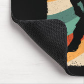 10誕生日レトロアイスホッケー10歳ボーイギ マウスパッド (コーナー)