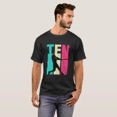 10誕生日レトロ野球10歳誕生日 Tシャツ (正面フル)