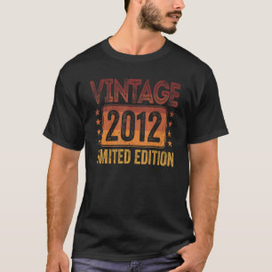 10誕生日ヴィンテージ2012 10歳 Tシャツ
