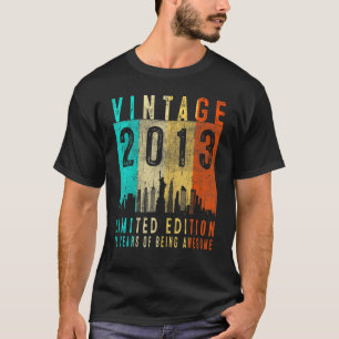 10誕生日ヴィンテージ2013 10歳 Tシャツ