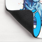 10誕生日恐竜10歳の少年の子供 マウスパッド (コーナー)