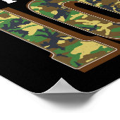 10誕生日狩り鹿10歳ハンター ポスター (角)