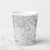 10誕生日銀名女 紙コップ (右)