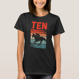 10誕生日馬ライダーファン10歳の女の子B Tシャツ