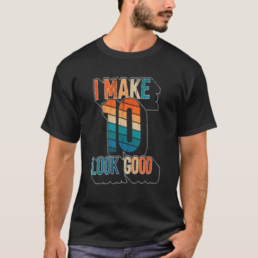 10誕生日10歳10ルックスGOO Tシャツ (正面)