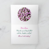 10賛美番目の誕生日カード カード (内部)