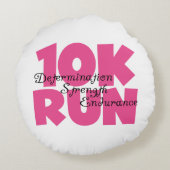 10走Kピンク走スポーツ ラウンドクッション (裏面)