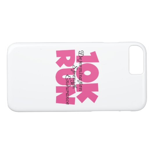 10走Kピンク走スポーツ Case-Mate iPhoneケース (裏面(横))