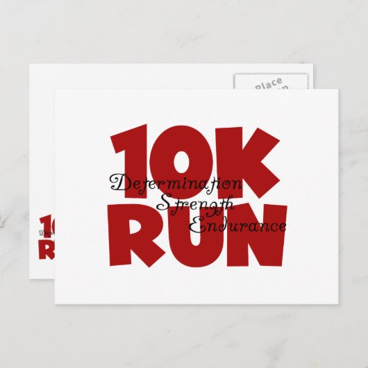 10走K赤 ポストカード (正面/裏面)