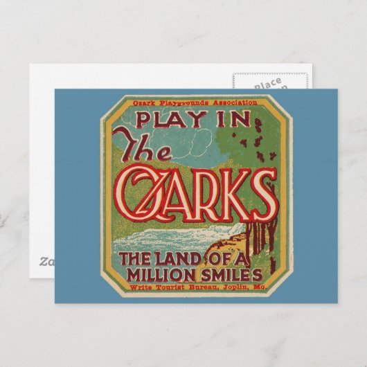 10遊万スマイルのオザークの地で ポストカード (正面/裏面)