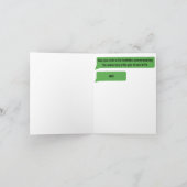 100おもしろい年像ハッピーバースデーカード カード (内部)