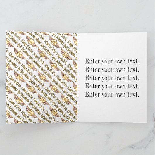 100おもしろい番目の誕生日。年は下着に似ている カード (内部)