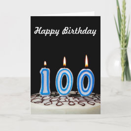 100お誕生日ケーキ カード
