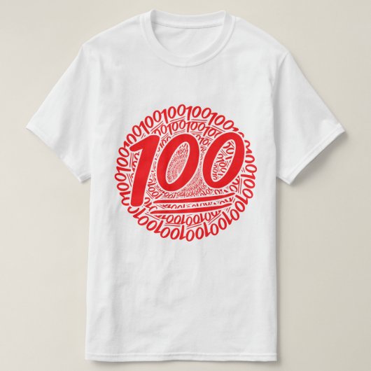 100すべてのまわりに Tシャツ (デザイン正面)