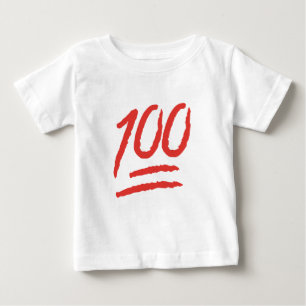 100つのおもしろい諺のEmojiのミームの引用文 ベビーTシャツ