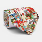100つのサンタの首のタイ ネクタイ (ロール)