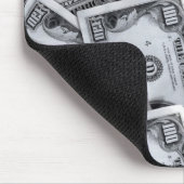 100つのドル札 マウスパッド (コーナー)